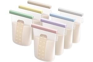 Kiinde Breast Milk Storage Twist Pouch Self-Standing Reusable Bags