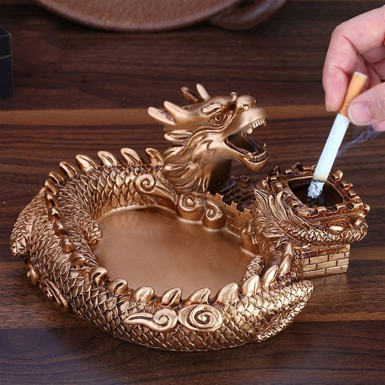 Amazon.com: hezhuhe2258 Ash Tray Vintage Multi-function
