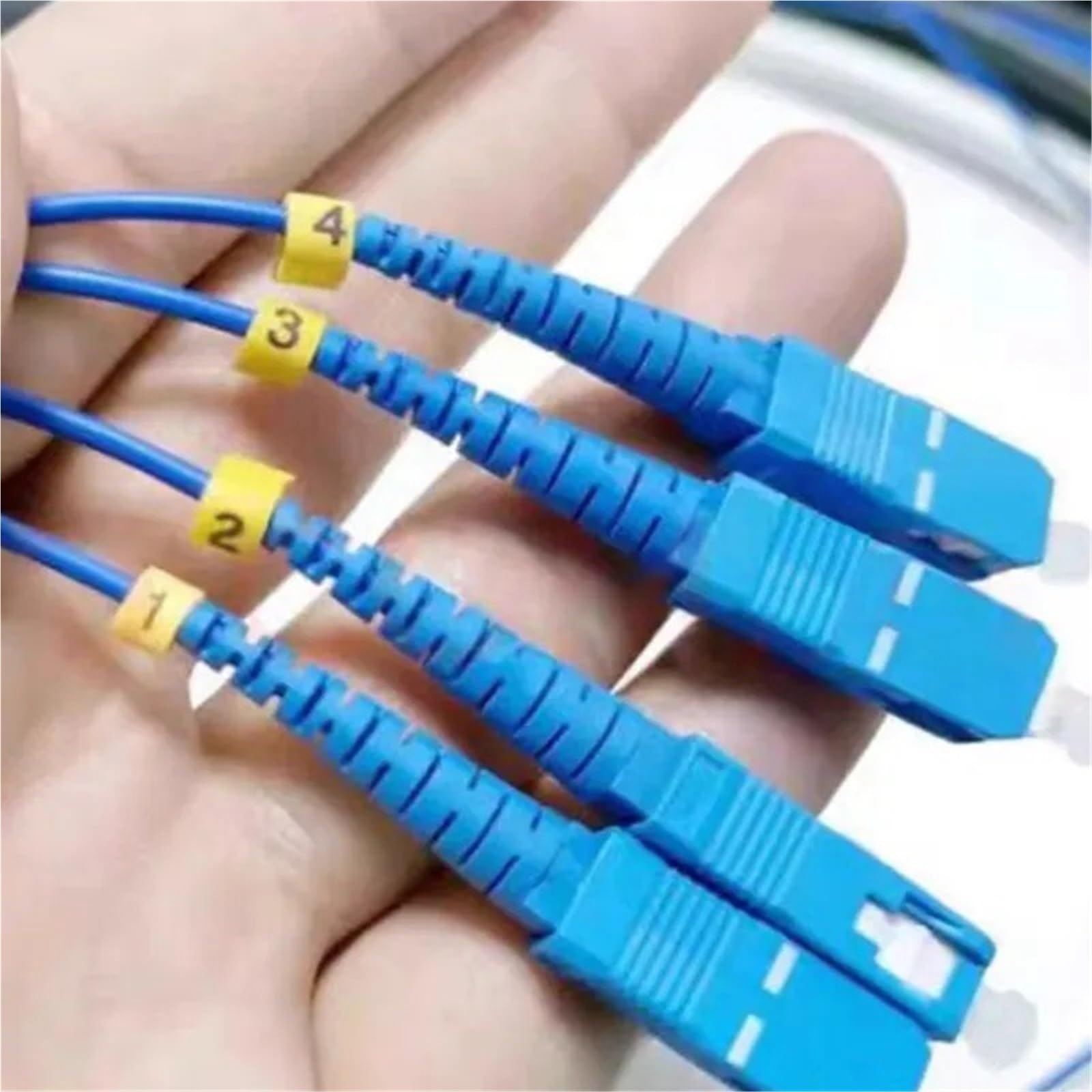 Câble optique blindé, SC, LC, FC, ST, mode unique, 24 cœurs, 48 cœurs, fibre optique sans soudure extérieure, 300 mètres (SC UPC-SCUPC 24 cœurs)