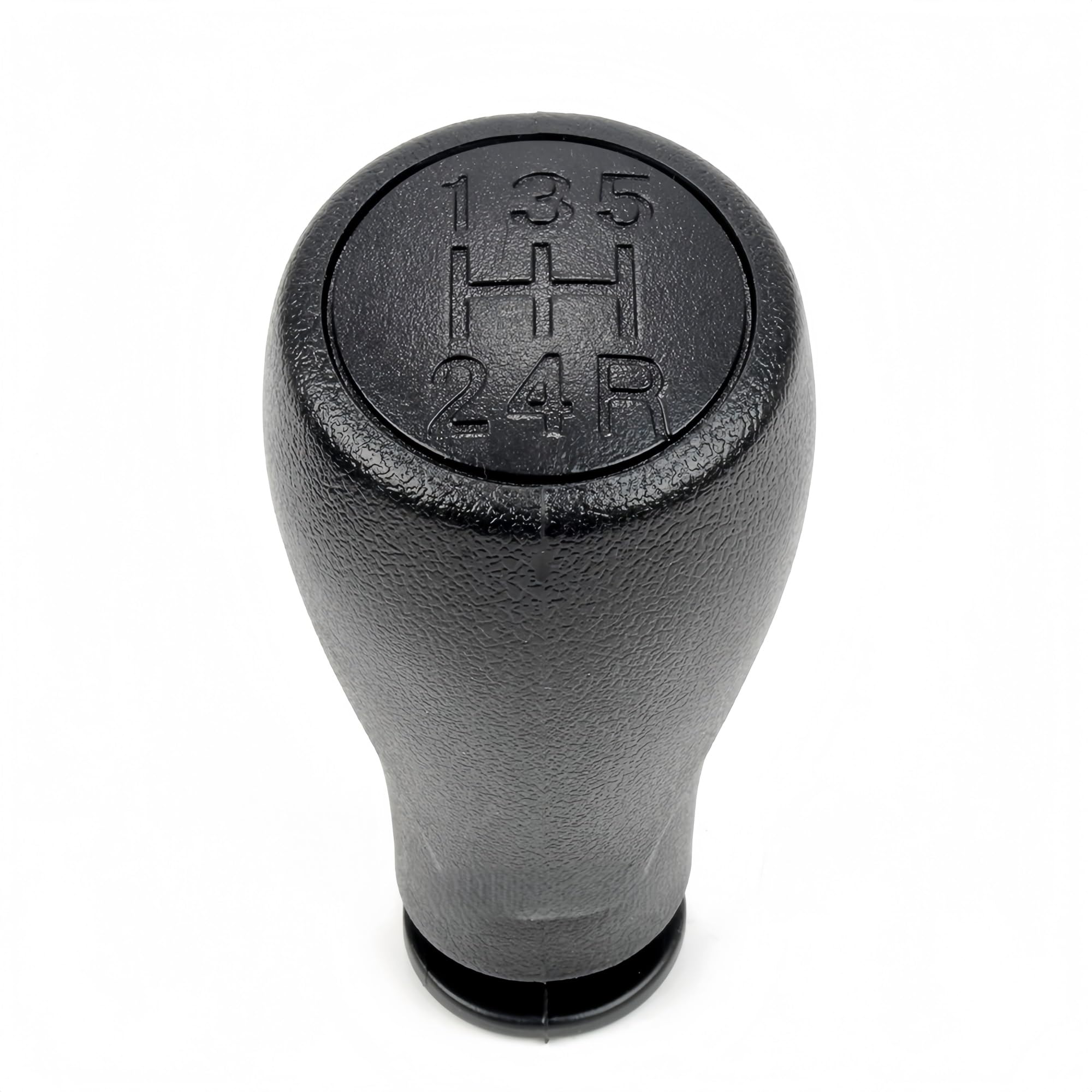 Neixlyi Gear Stick knobs for Fiat for Fiorino 2016-2021 Car-Styling 5 for Speed Gear Stick Shift knob Level Leather Boot(5S Gear)