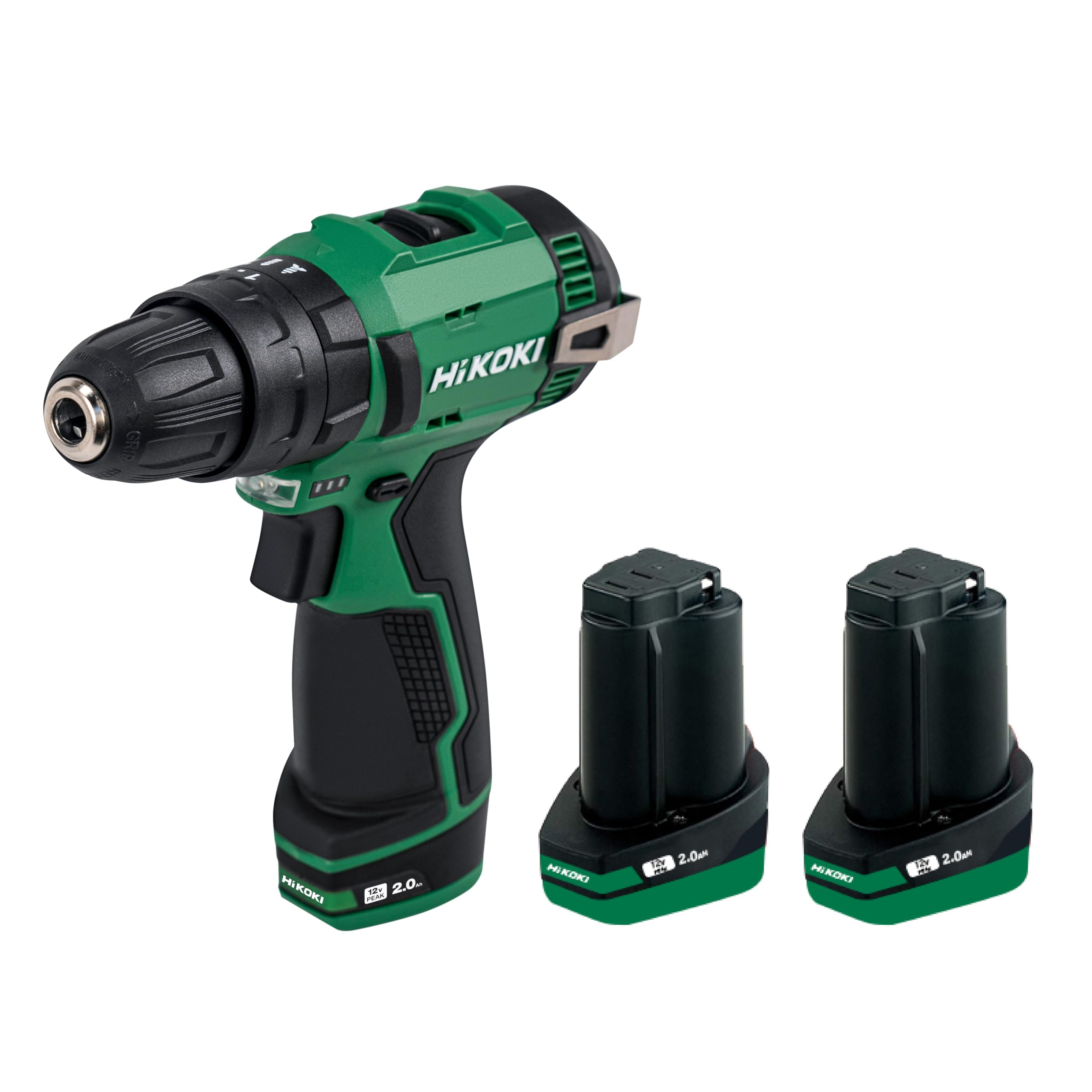 HIKOKI DV12DE - Cordless Driver Drill, 12V With 10mm Keyless Drill Chuck, Brushless Motor, 2 Speed Gear, 35 Nm Tightening Torque, Built-In Led Light, 1 Kg, 2 Batteries, Charger & Carry Case Included-image-19