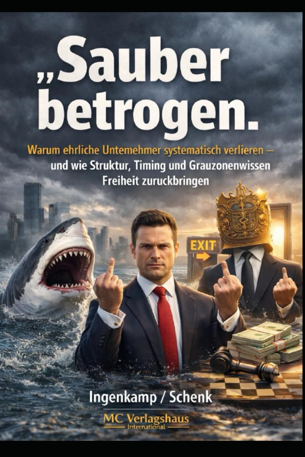 Sauber betrogen: Warum ehrliche Unternehmer systematisch verlieren und wie Struktur, Timing und Grauzonenwissen Freiheit zurückbringen