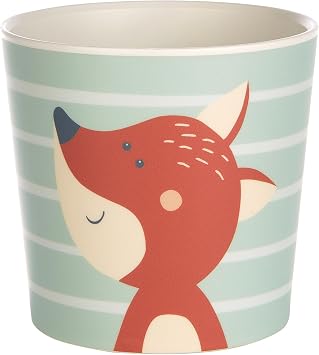 sigikid 25359 Childrens Mug Fox rPET 4 Friends Recommended for Children from 2 Years Sustainable, Robust and Durable