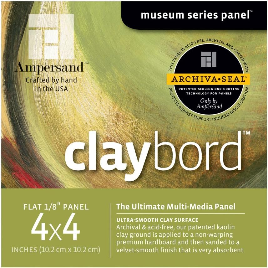 Ampersand Claybord 1/8 Inch 4X4 Pk/4 Amazon.co.uk Home & Kitchen