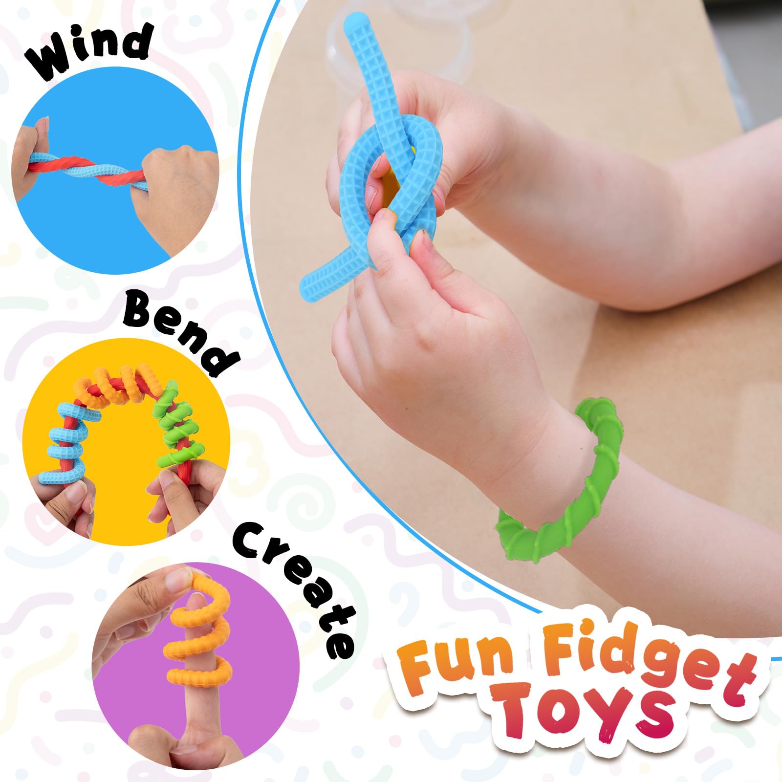 GIOCATTOLO SENSORIALE ANTI Stress,Alleviare Ansia,Fidget Toy Bubble Sensory Pop EUR 9,99