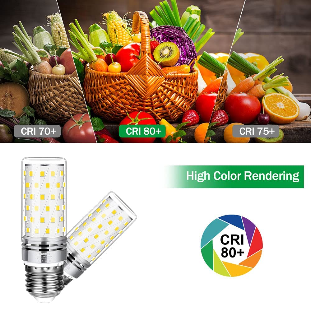 Tailcas Lampadine LED E27 12W 6 pezzi, 1000lm Mais Lampadina E27, Bianco Freddo 6000K, Equivalente 100W Lampada Alogena, Non Dimmerabile Nessun Sfarfallio Risparmio Energetico Lampade(Luce Fredda)