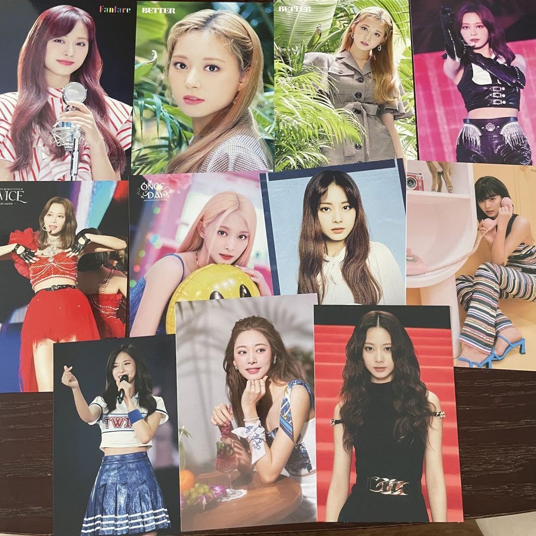 Amazon.co.jp: TWICE ツウィ ラントレポストカード等29枚セット×バラ