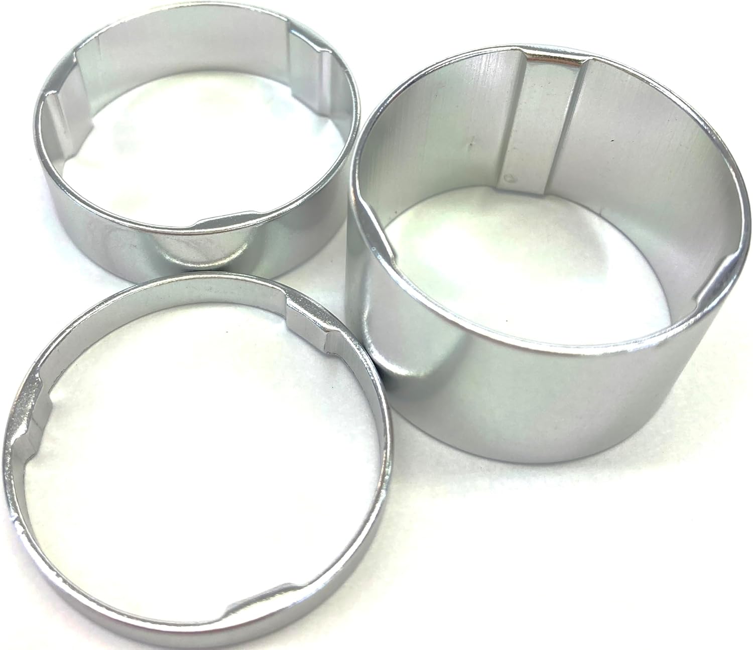 エヴァディオ(Avedio) 軽量アルミスペーサー 5mm、10mm、20mm 各1枚