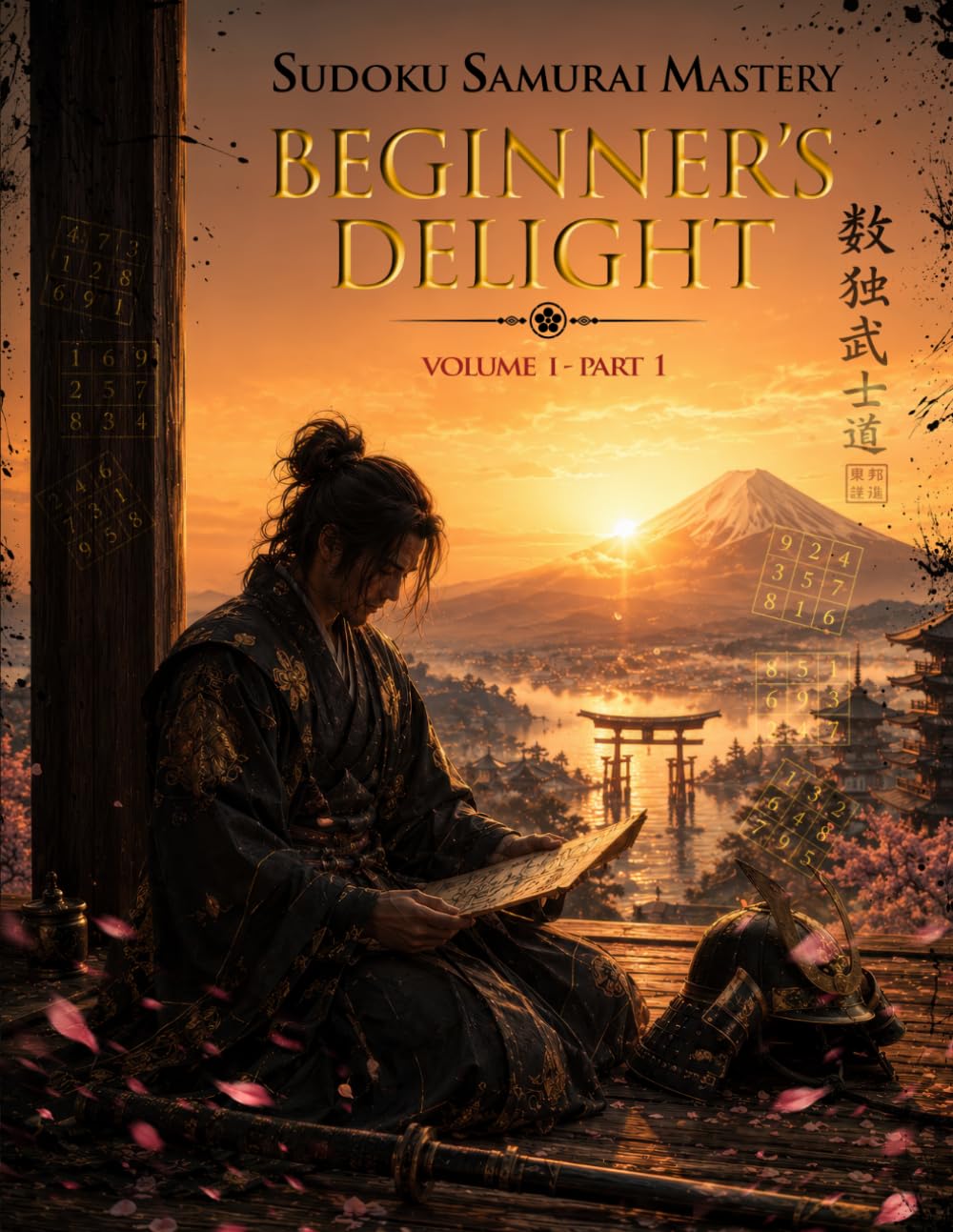 Sudoku Samurai Mastery: Beginner’s Delight – Volume I – Part 1 (Samurai Sudoku Series)