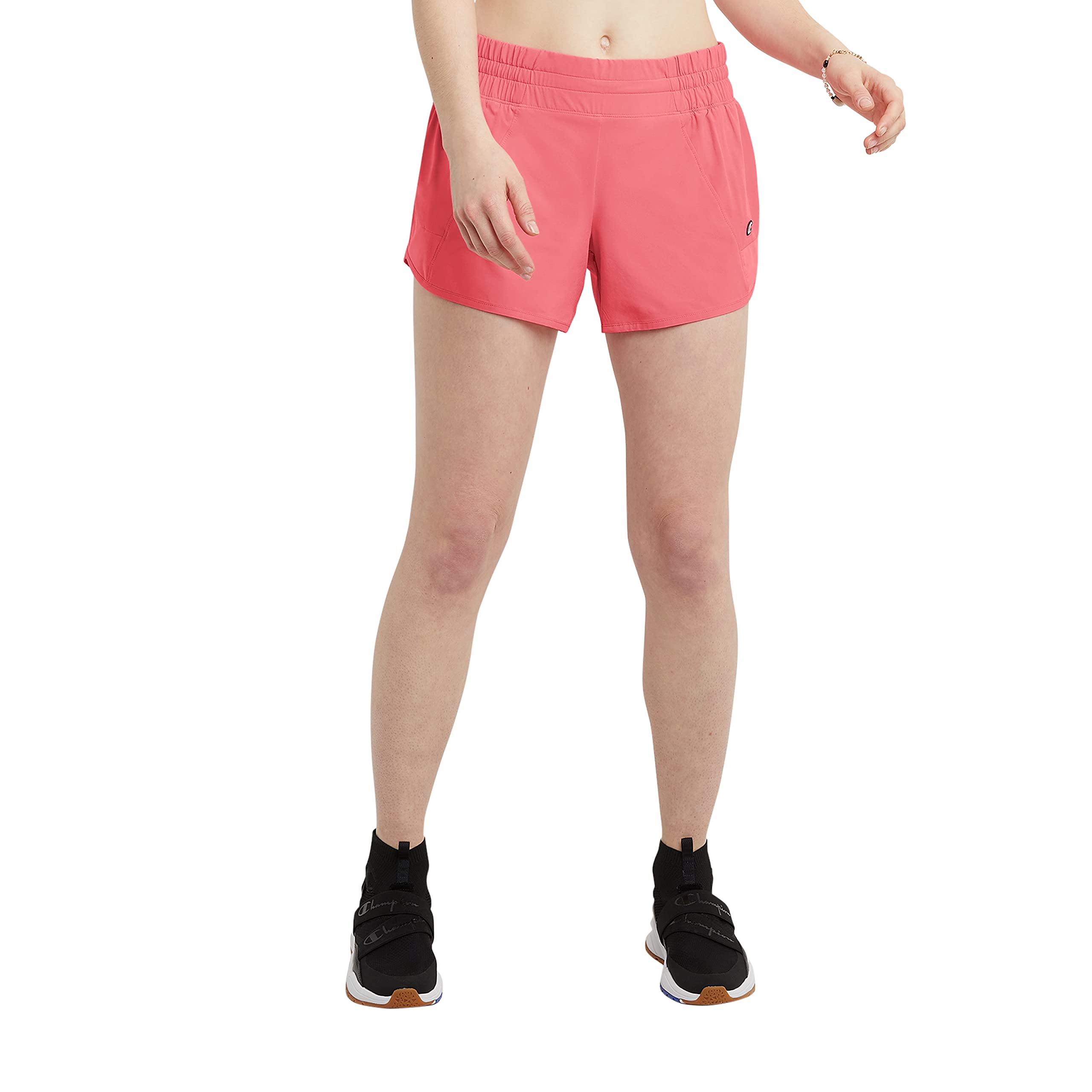ChampionWomen'S Sport Shorts, Moisture Wicking, Lightweight Sport Shorts For Women, 4 (Plus Size Available)