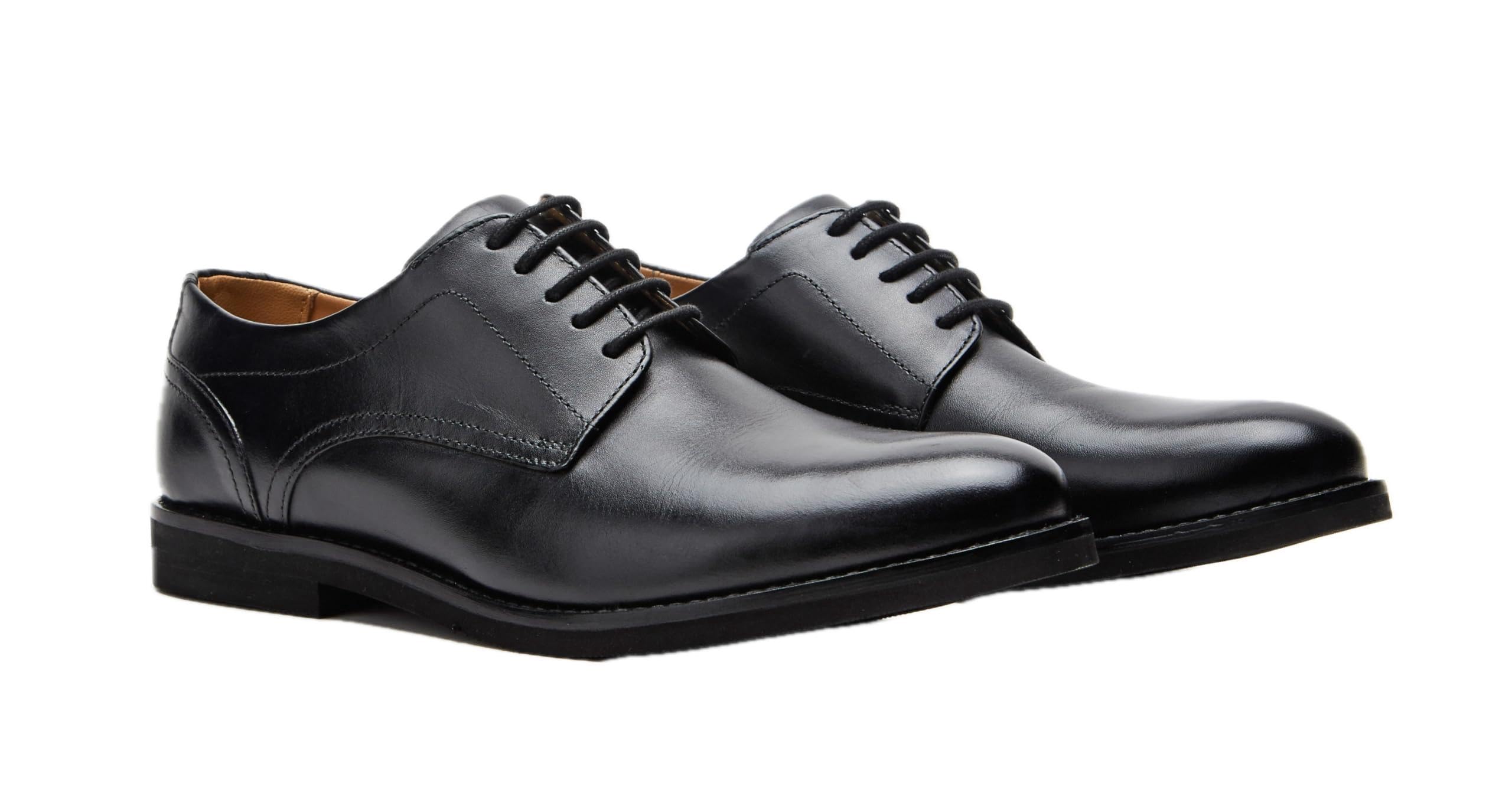Symbol Premium Mens Formal Classic Derby Black Leather Shoes_11 UK (SYP-M-FSH-DER-01) (B0CQMBDC18) Amazon Price History, Amazon Price Tracker