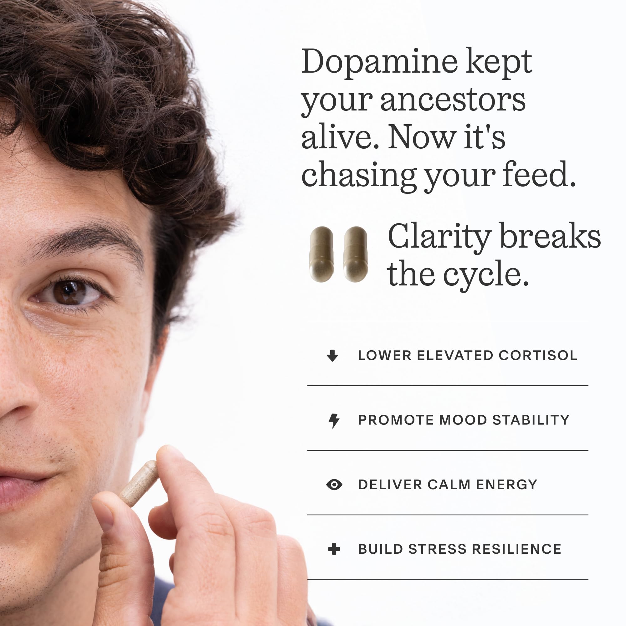 THESIS Clarity Nootropic Supplement Kit with Lion's Mane & Citicoline, 25ct — Amazon image 4