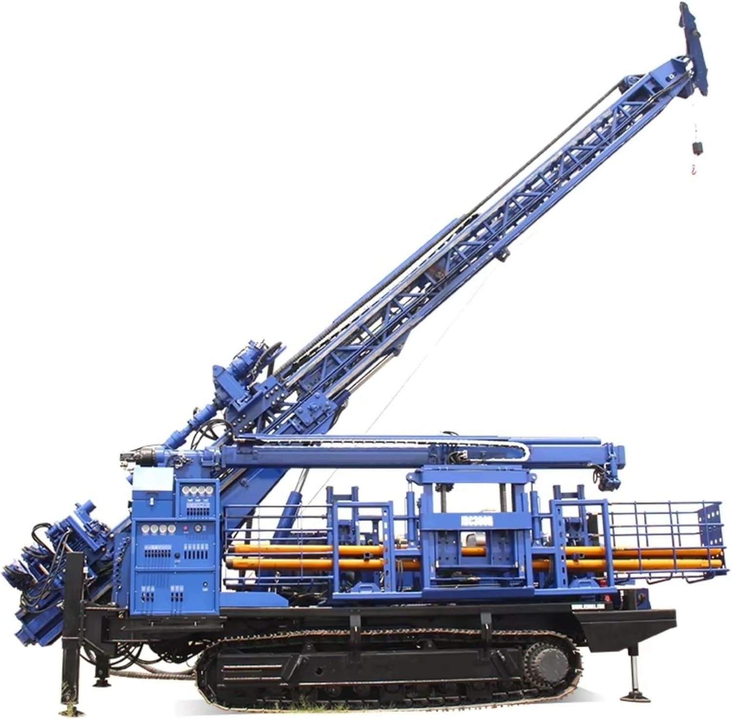 Reverse Circulation RC Drilling Rig for Hard Rock Exploration, Crawler Mounted Borehole Core Sampling Machine, Highly Automatic Depth Mining Drilling Equipment with Customizable Models