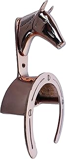 CHALLENGER Horse Equestrian Stable Wall Mounted Bridle Tack Holder in Copper Finish 6732CU