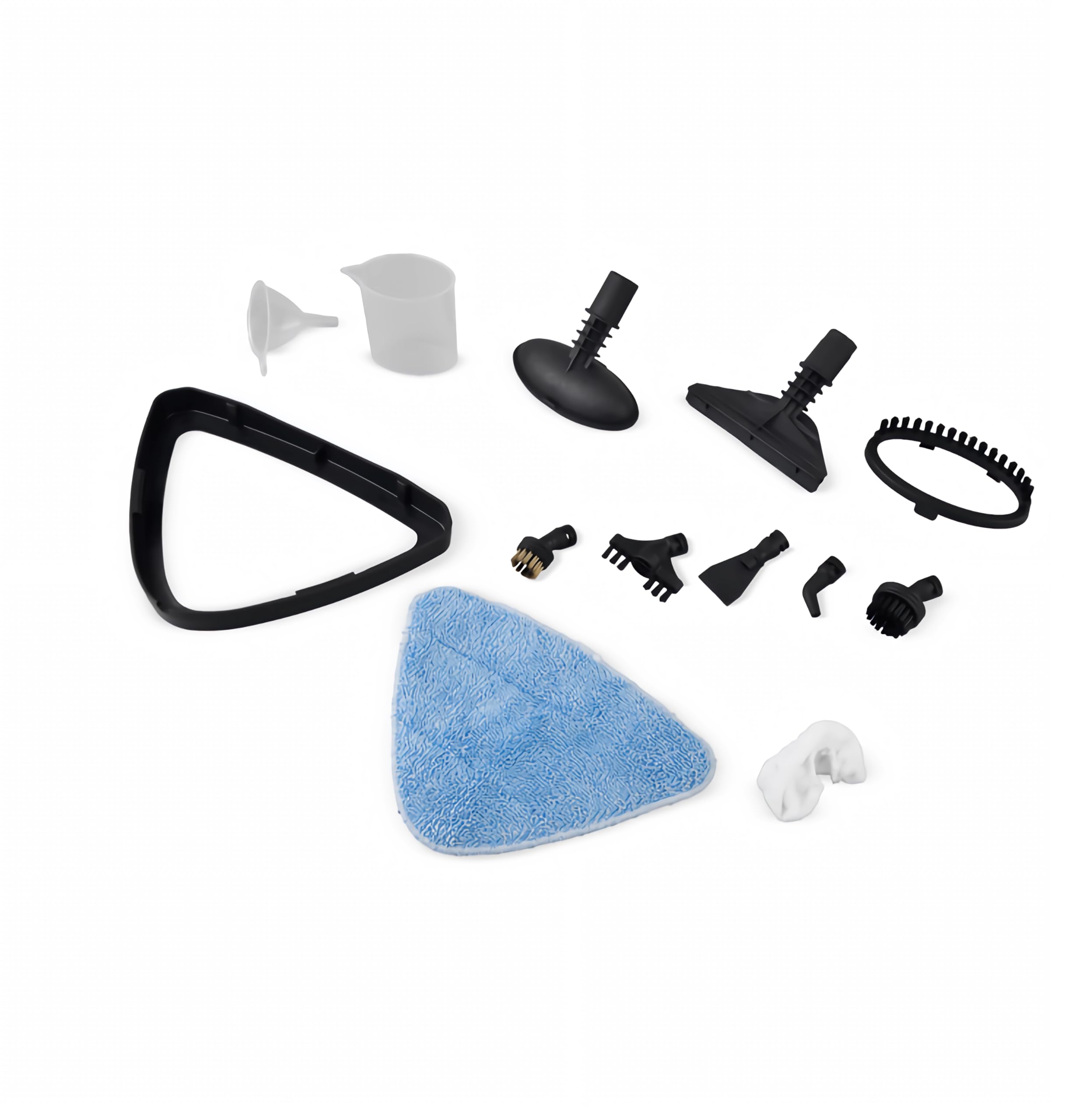 Scopa a Vapore Elettrico Lava Pavimenti 1500W Pulisce e Disinfetta ogni Superficie Serbatoio 400ml + 12 Accessori Inclusi