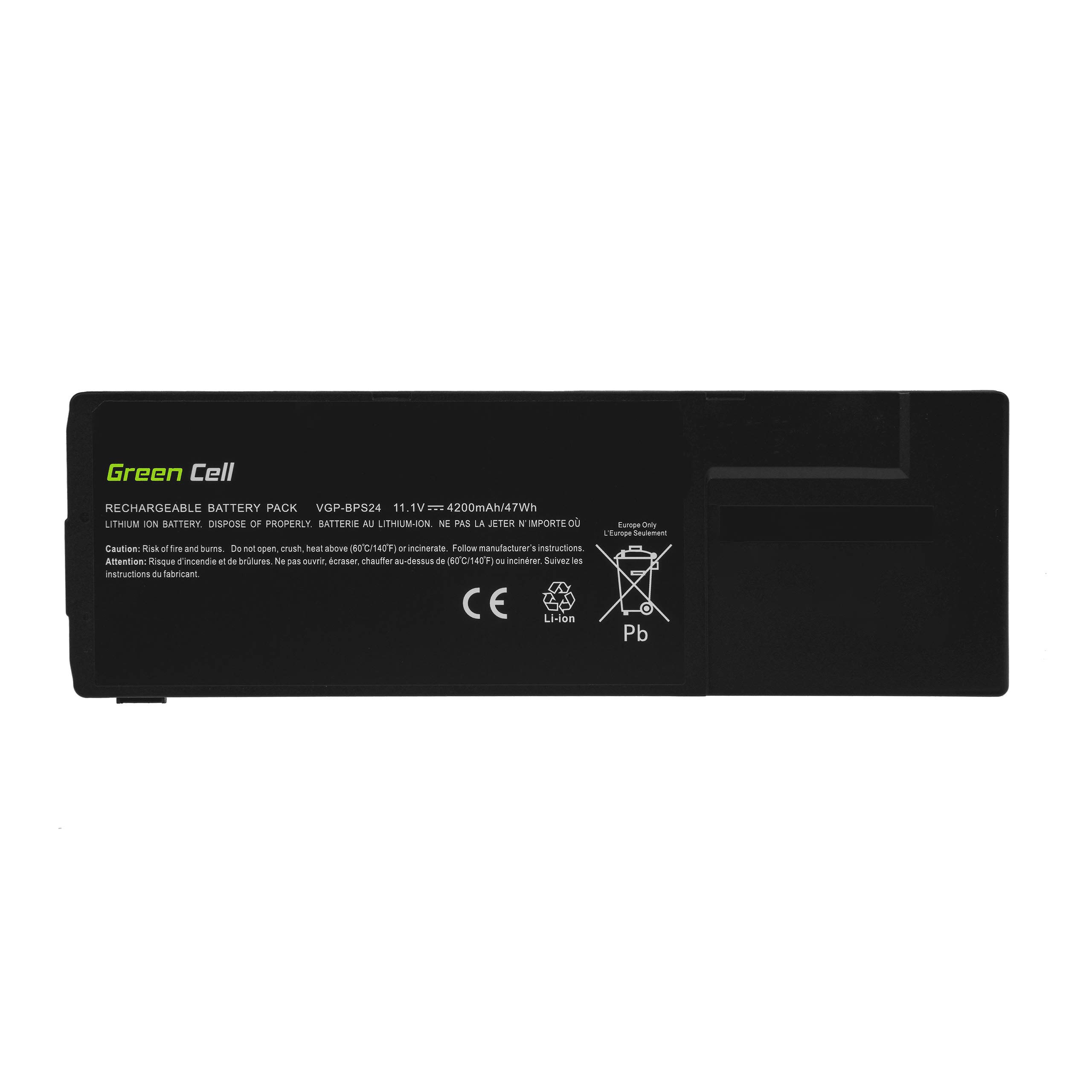 Green Cell Akku VGP-BPS24 VGP-BPL24 für Sony Vaio PCG-41213M PCG-41214M S13 SVS1312Q9ES SVS13A1U9ES SVS1312G3EW S15 SVS1512X9EB SVS1512Z1ES VPCSE1E1E VPCSE2F1E VPCSE2EFX VPCSB1V9E VPCSB3S9E – Bild 4