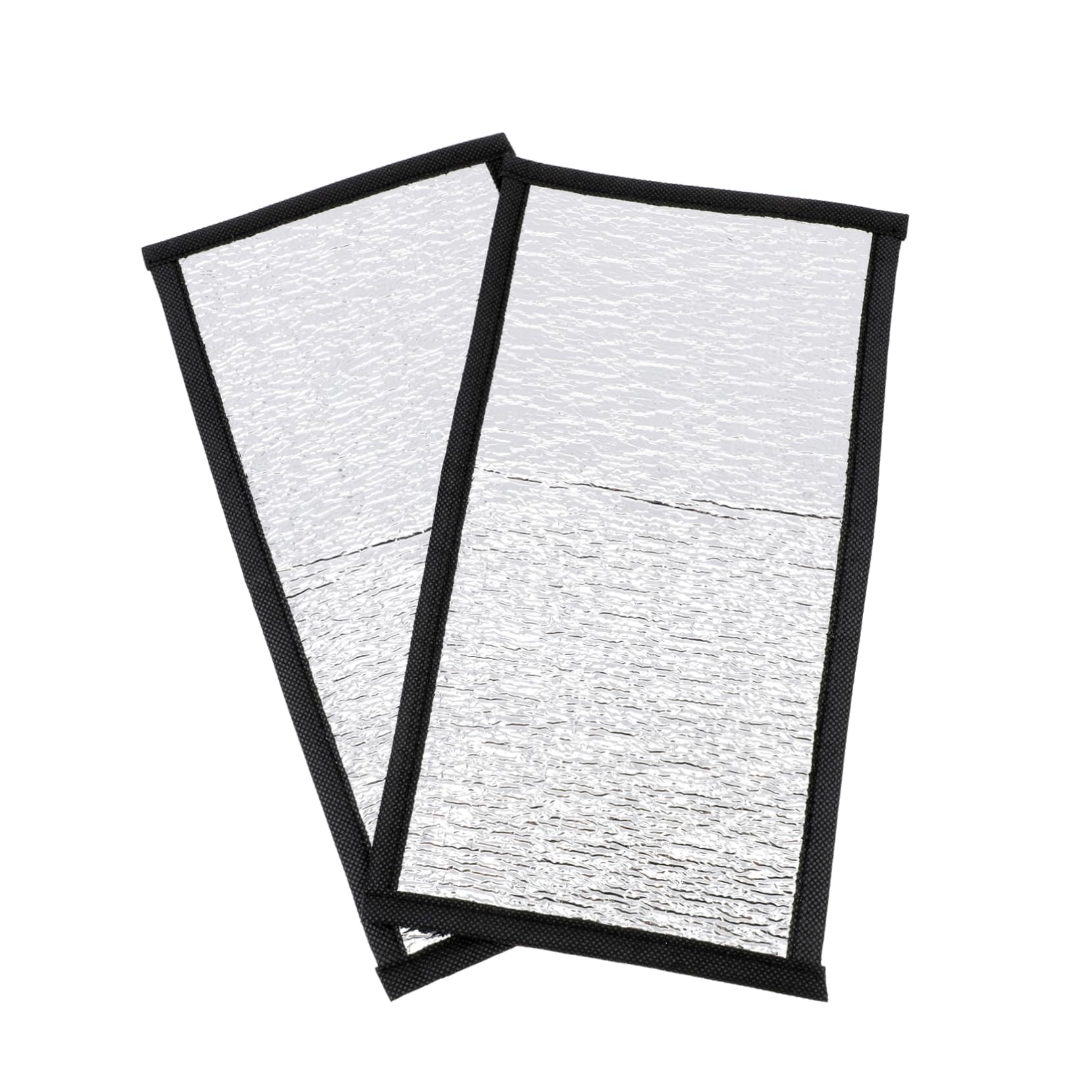 WOONEKY 2pcs Reptile Heating Pad Reflective Film Insulation Mat for Snakes Lizards Turtles Warmer for Terrarium Environment
