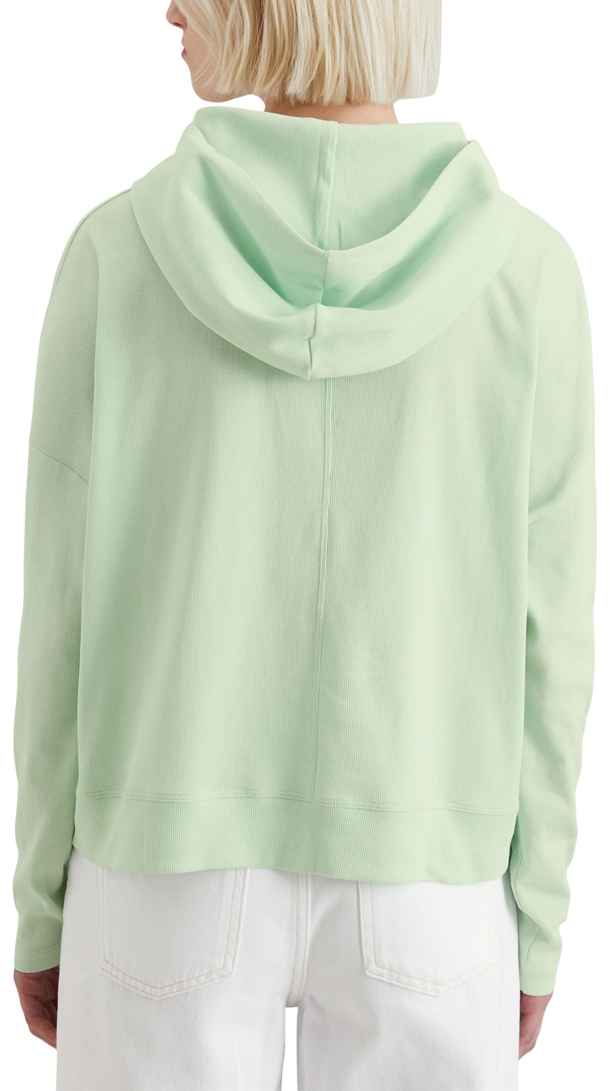 Marc OߴPolo Denim femmes sweat à capuche avec élasthanne relaxed fit, Vert (Mint Mist), S