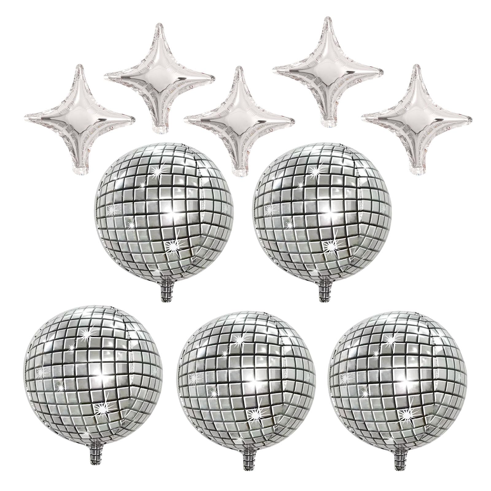 Disco Balloons - 70s 80s 90s Party Decorations -9