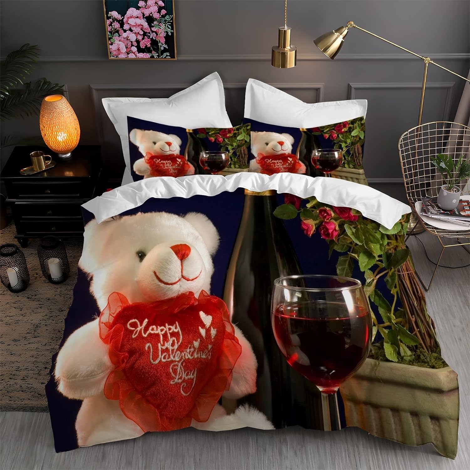 Housse de couette 90x190 Bisounours pour des nuits douillettes et cocooning
