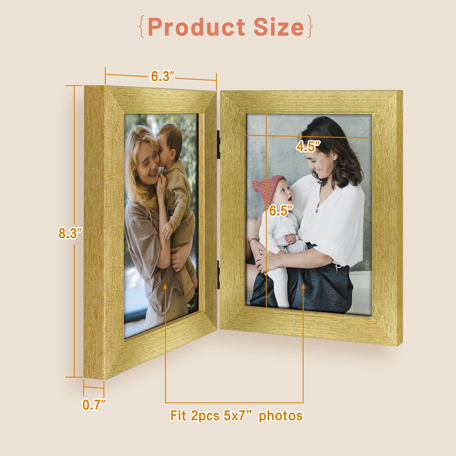 Cadre Photo A4 Argenté Élégant | 21x30 Cm Avec Face Perspex Incassable | Pose Ou Murale, Portrait/Paysage | Idéal Pour Diplômes, Photos, Affiches