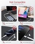 4 Emballer Lightning à USB C Adaptateur pour iPhone 15/16/17 Pro Max/Plus, Samsung, Google Pixel, Nintendo Switch, USB Type C à Connecteur de câble de foudre pour iPhone 16/15 Chargeur-(Non pour casque/audio/OTG)