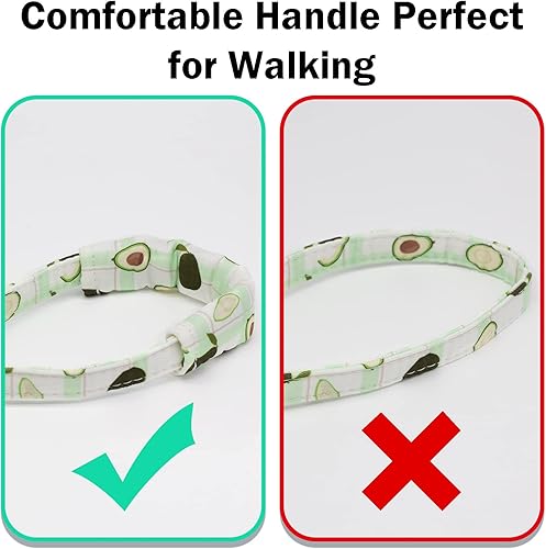 Miniatura 6 de Juego de collar y correa para perro con pajarita de flores, collar de perro para niñas, etiqueta de perro con hebilla de metal ajustable para perros