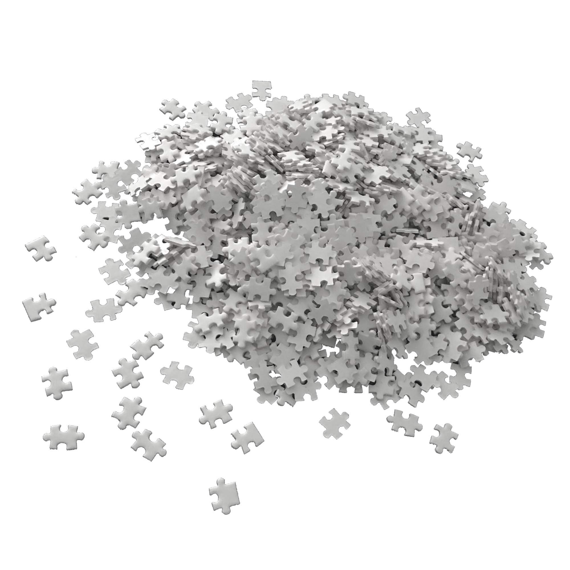 Puzzle 1000 Pezzi Bianco Puro CHengQiSM: La Sfida Infernale Per Veri Appassionati - 3