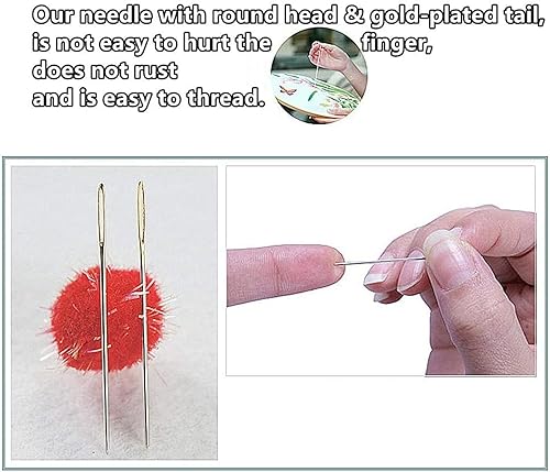 Miniatura 5 de Kits de punto de cruz estampados, gama completa, kit de inicio de bordado de fácil impresión, para adultos, principiantes y niños, kit de