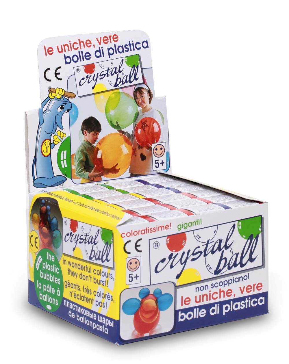Giochi Preziosi - Crystal Ball Tubetto Display, 1 Pezzi, Colori Assortiti