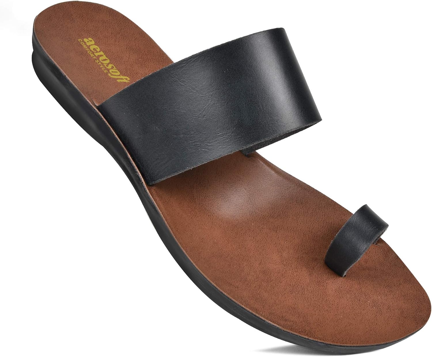 Aerosoft Flat Sandals For Women - Walking Summer Vacation Essentials Ladies Flip Flops – Comfortable Sandals For Women – Casual Outdoor Fashion Dressy Non Slip Footwear