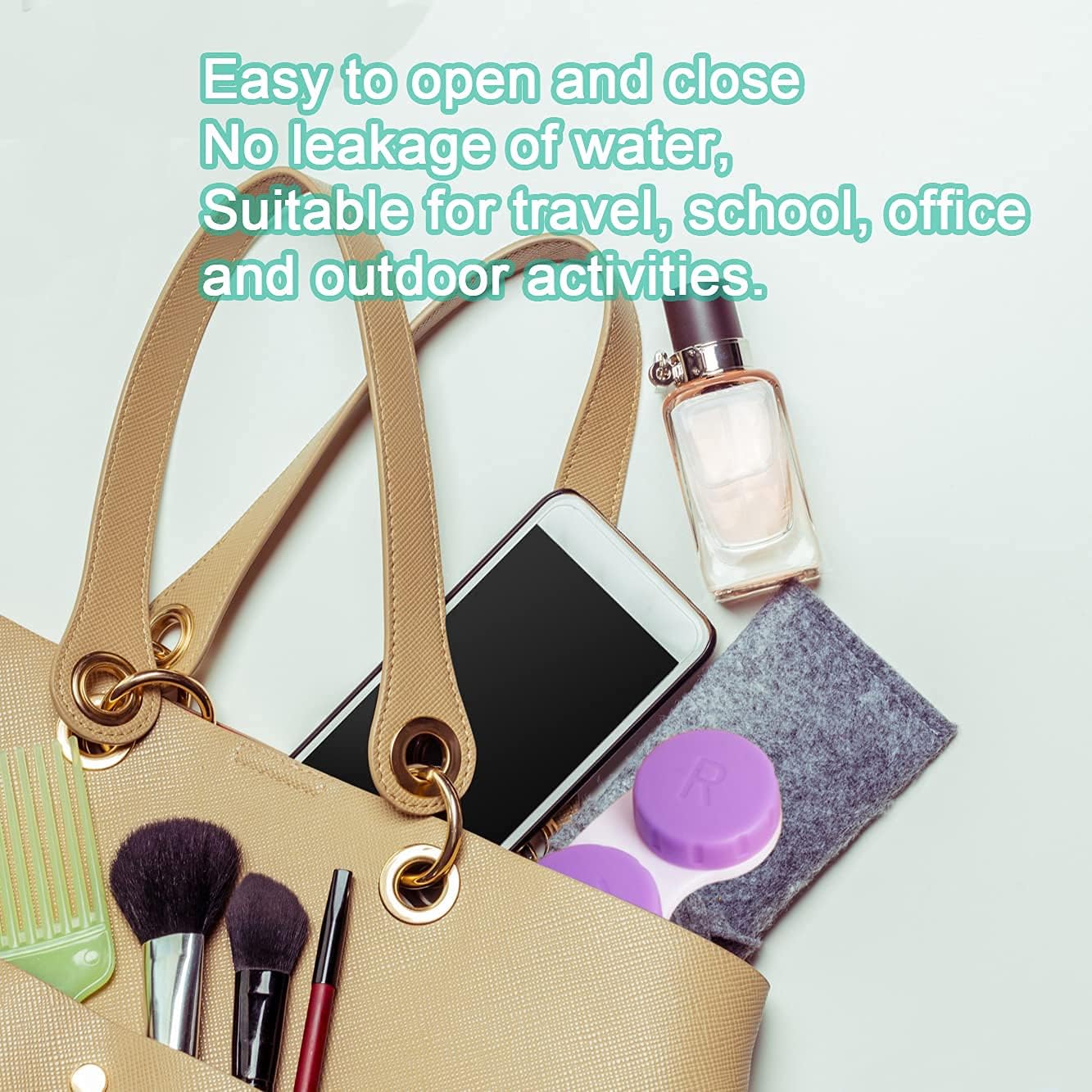 Contact Lens Cases 12 Piece Contact Lens Soak Storage Container Box, for Protecting Contact Lens, Keep Clean Care : Health & Household