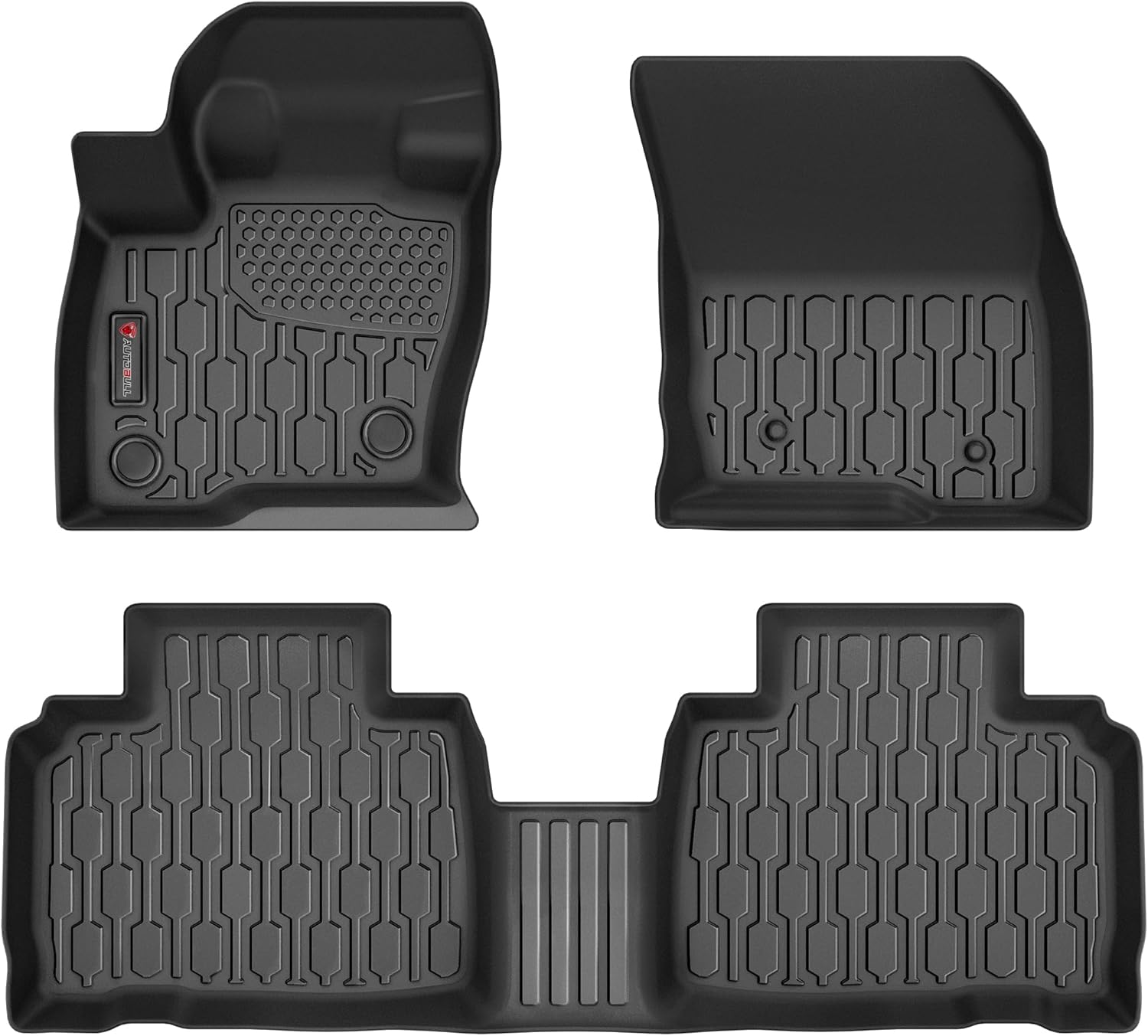 Amazon.com: AUTOBULL Floor Mats Compatible with 2015-2024 Ford Edge ...