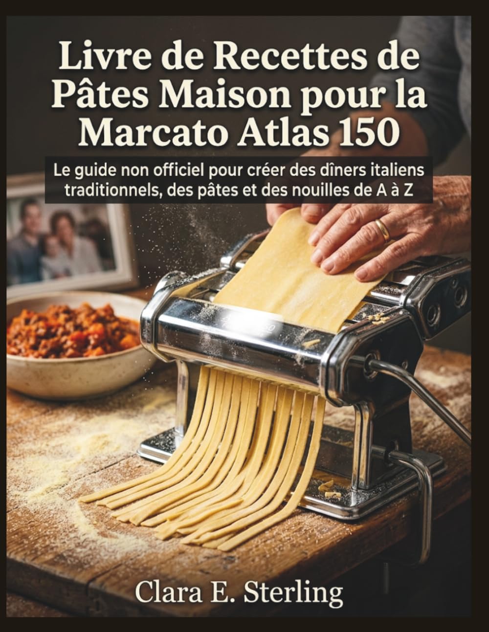 Livre de Recettes de Pâtes Maison pour la Marcato Atlas 150: Le guide non officiel pour créer des dîners italiens traditionnels, des pâtes et des nouilles de A à Z