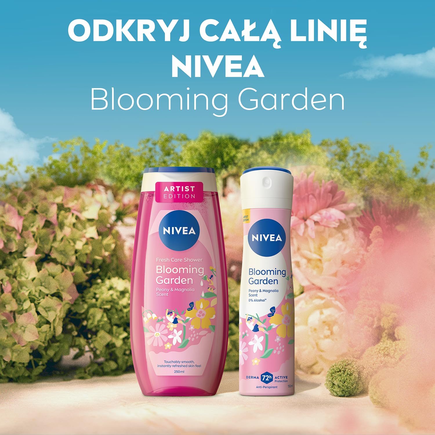 NIVEA Blooming Garden Antitranspirante Spray 150 ml