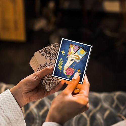 Vista 33 de GLOBLELAND Sellos transparentes con fondo de cuervo de tarot, sello decorativo de silicona transparente para hacer tarjetas, decoración y álbumes