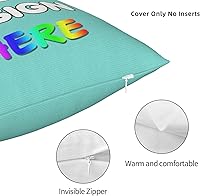 Vista 202 de Funda de almohada personalizada con nombre de texto fotográfico, funda de almohada impresa de dos lados para cumpleaños, Navidad, aniversario