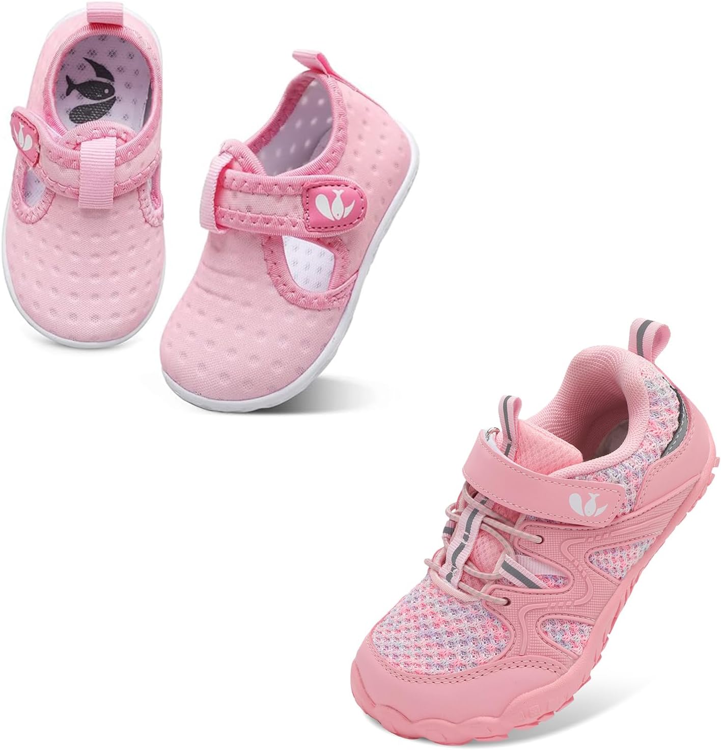 FEETCITY Kids Boys Girls Summer Athletic Water Shoes Aqua Socks Quick Dry Barefoot for Beach Swimming Pool