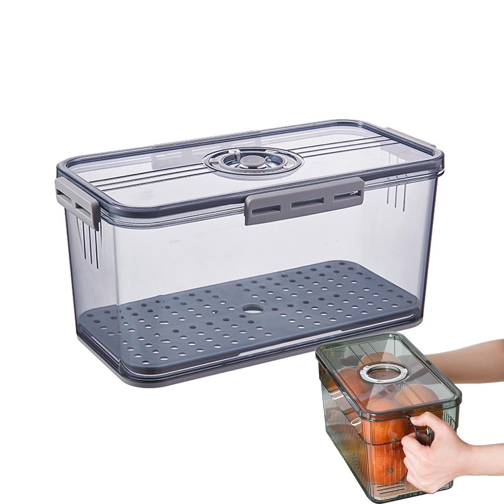 Contenedor de almacenamiento de alimentos frescos anti moho
