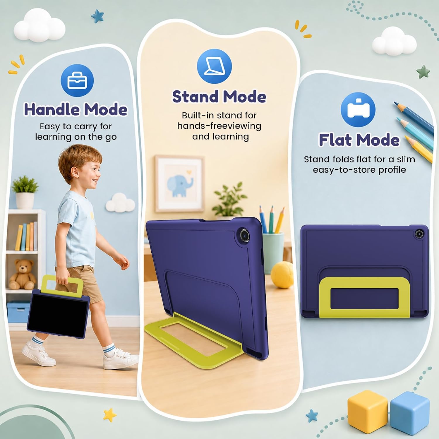INFILAND CarryJoy Case for Samsung Galaxy Tab A11+/A9+ 11" image 3