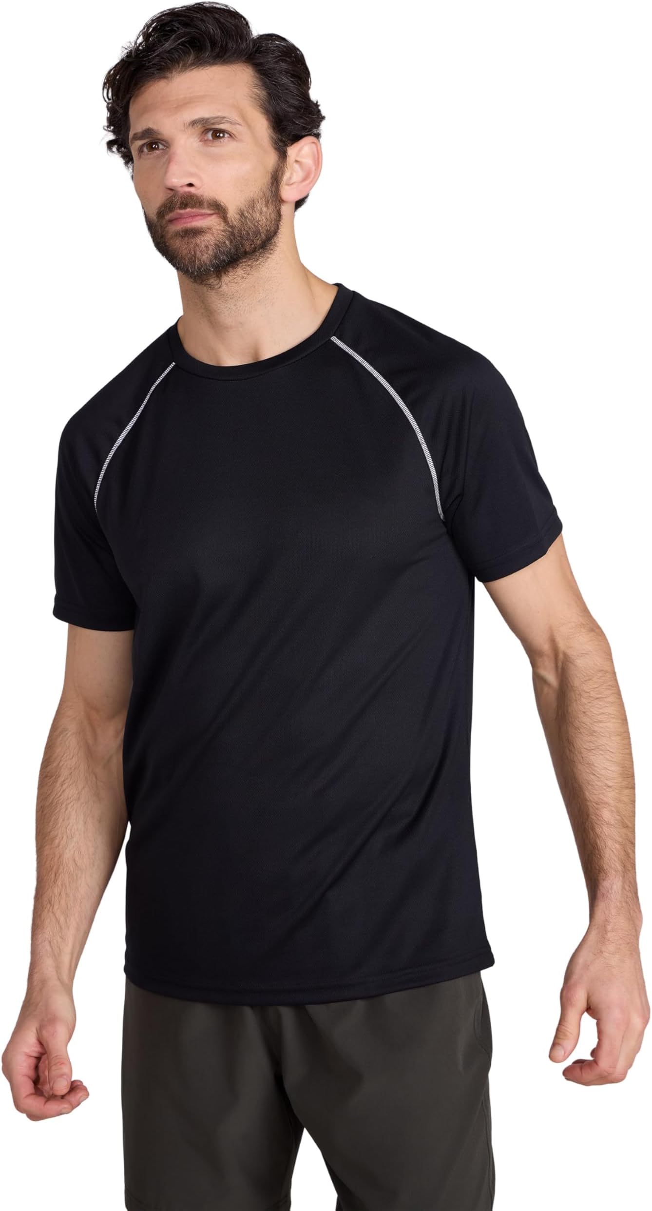 Endurance Men's T-Shirt – Breathable Tee, UPF50 Protection, Lightweight, Quick Drying Top for Gym, Travelling, Running, Hiking