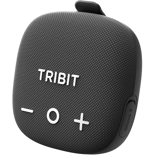 Tribit StormBox Micro 3 Portable Bluetooth Speaker, 13W Bike Speaker with IP68 Waterproof, 24H Playtime, Wireless, BT6.0, Loud Sound, TWS Pairing, XBass, Magnetic & Strap for Outdoor/Home/Hiking/Golf