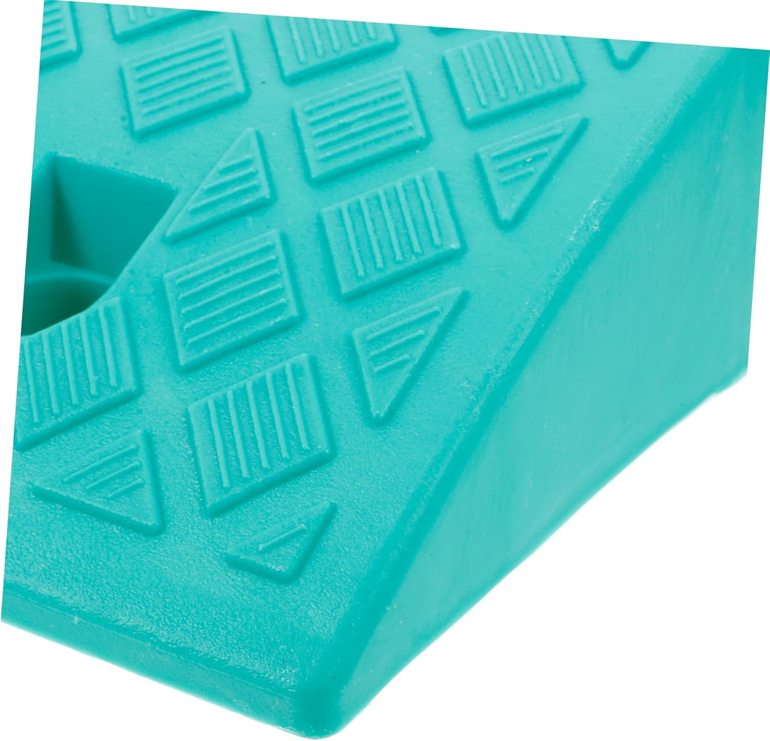 Ramp Reliable Plastic Ramp for Wheelchairs Scooters Equipment Lightweight Portable Stable Driveway Entry Green