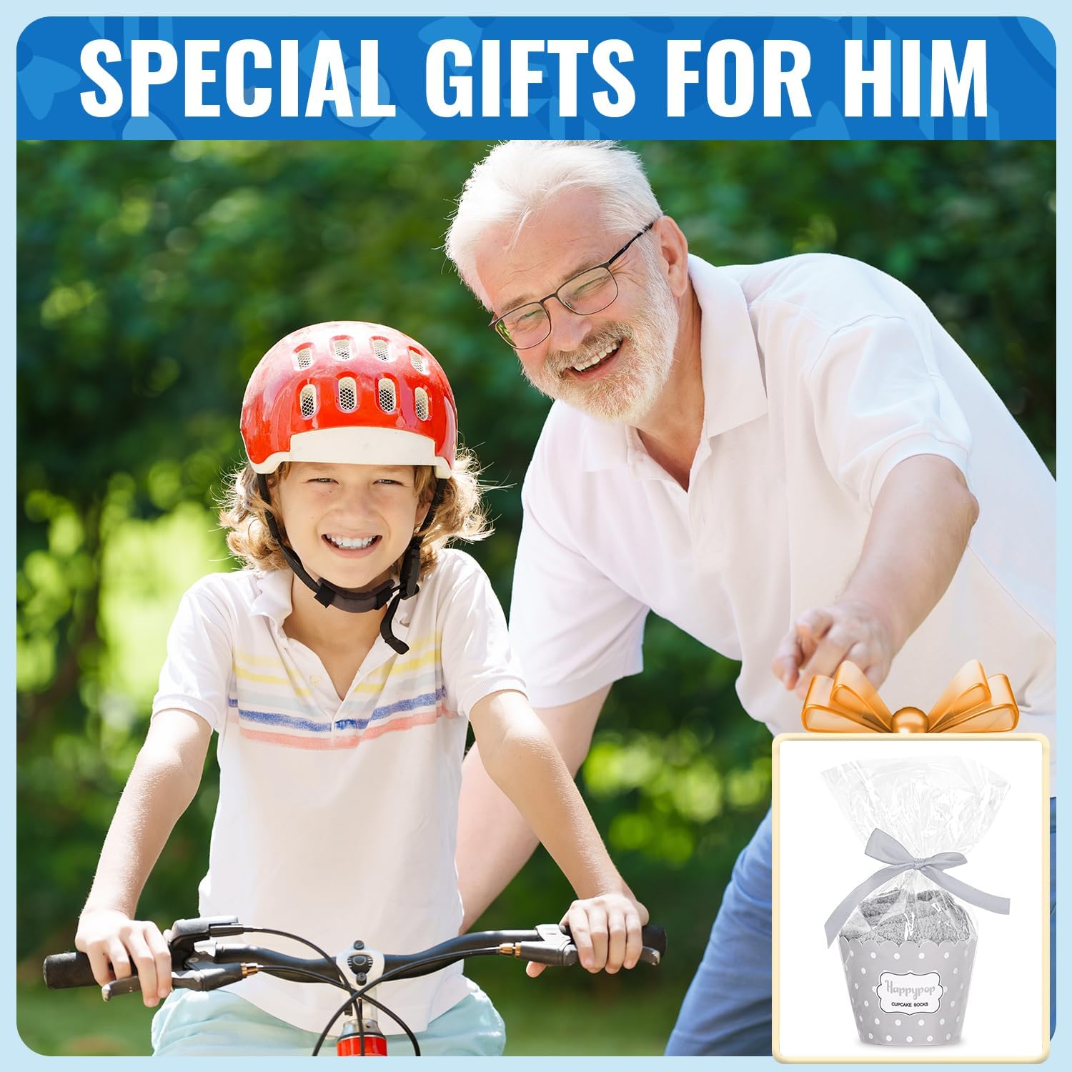 HAPPYPOP Fuzzy Socks for Him - Son Papa Grandpa Gifts, Cool Gifts for Men - Image 3