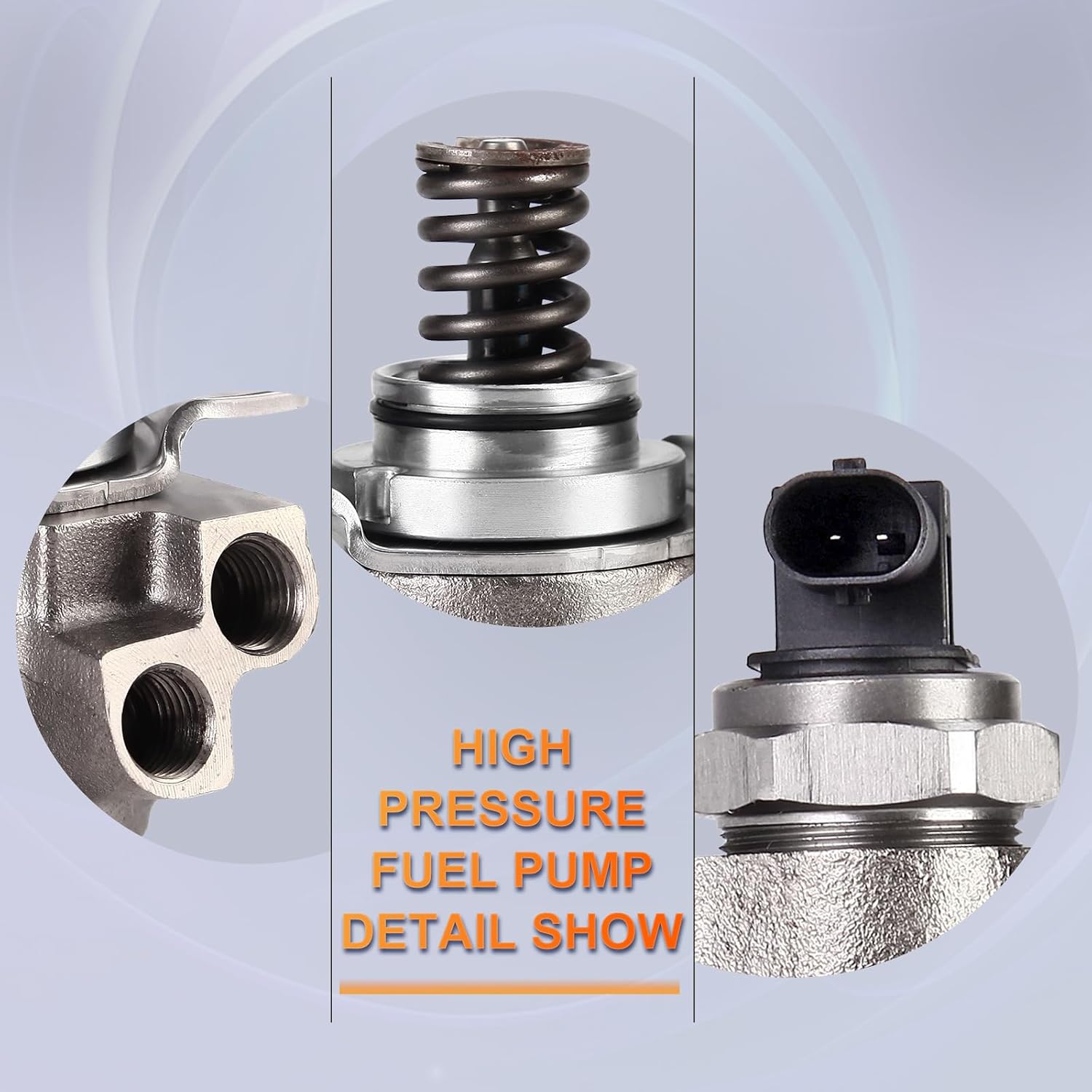 PAPAPARTS High Pressure Fuel Pump Compatible with Audi Quattro A6 A7 A8 Quattro, High Pressure Pump for Audi Q5 Q7 S4 S5 SQ5 3.0L V6 for Volkswagen Touareg 2011-2015