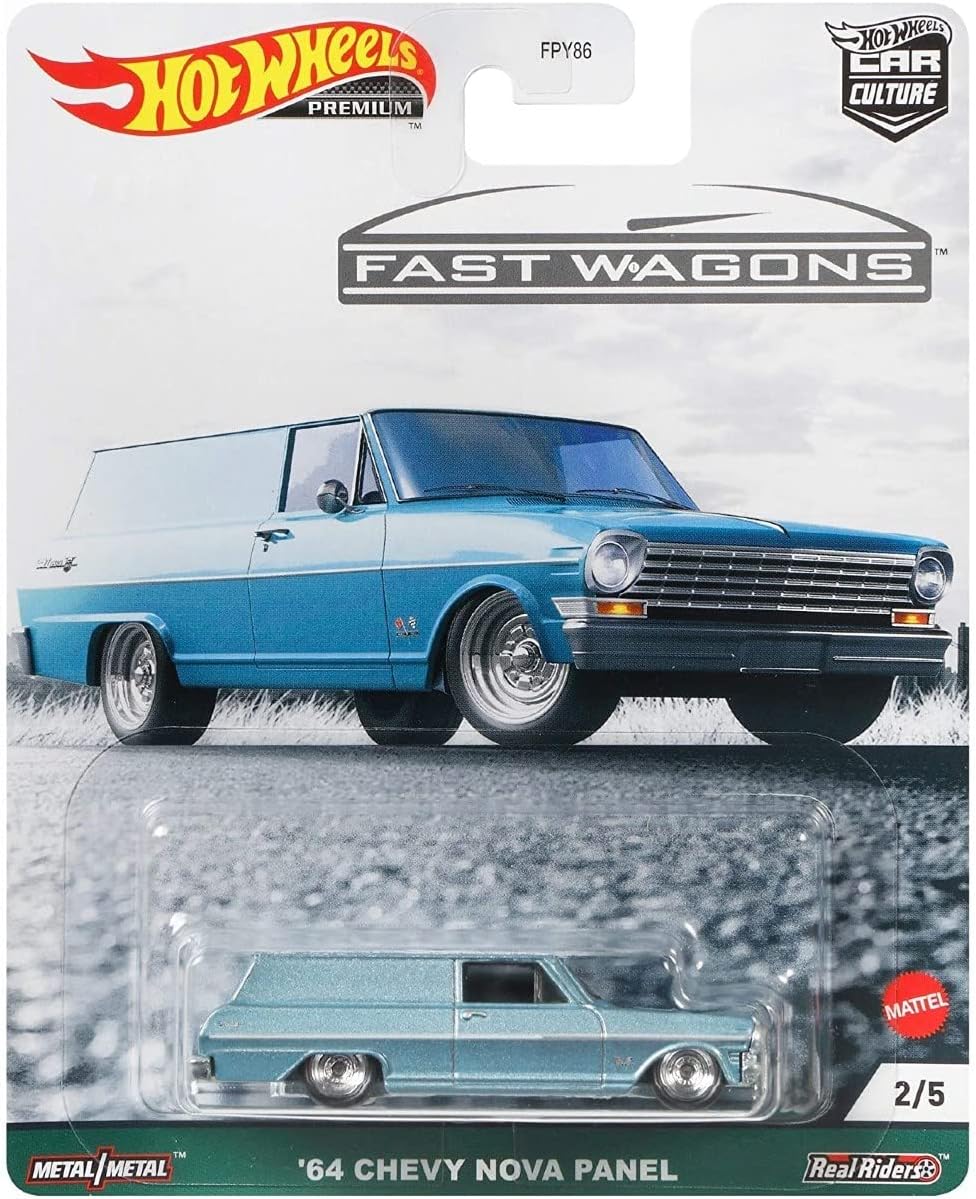 Hot Wheels Car Culture Circuit Legends Vehicles for 3 Kids Years Old & Up, Premium Collection of Car Culture 1:64 Scale Vehicles