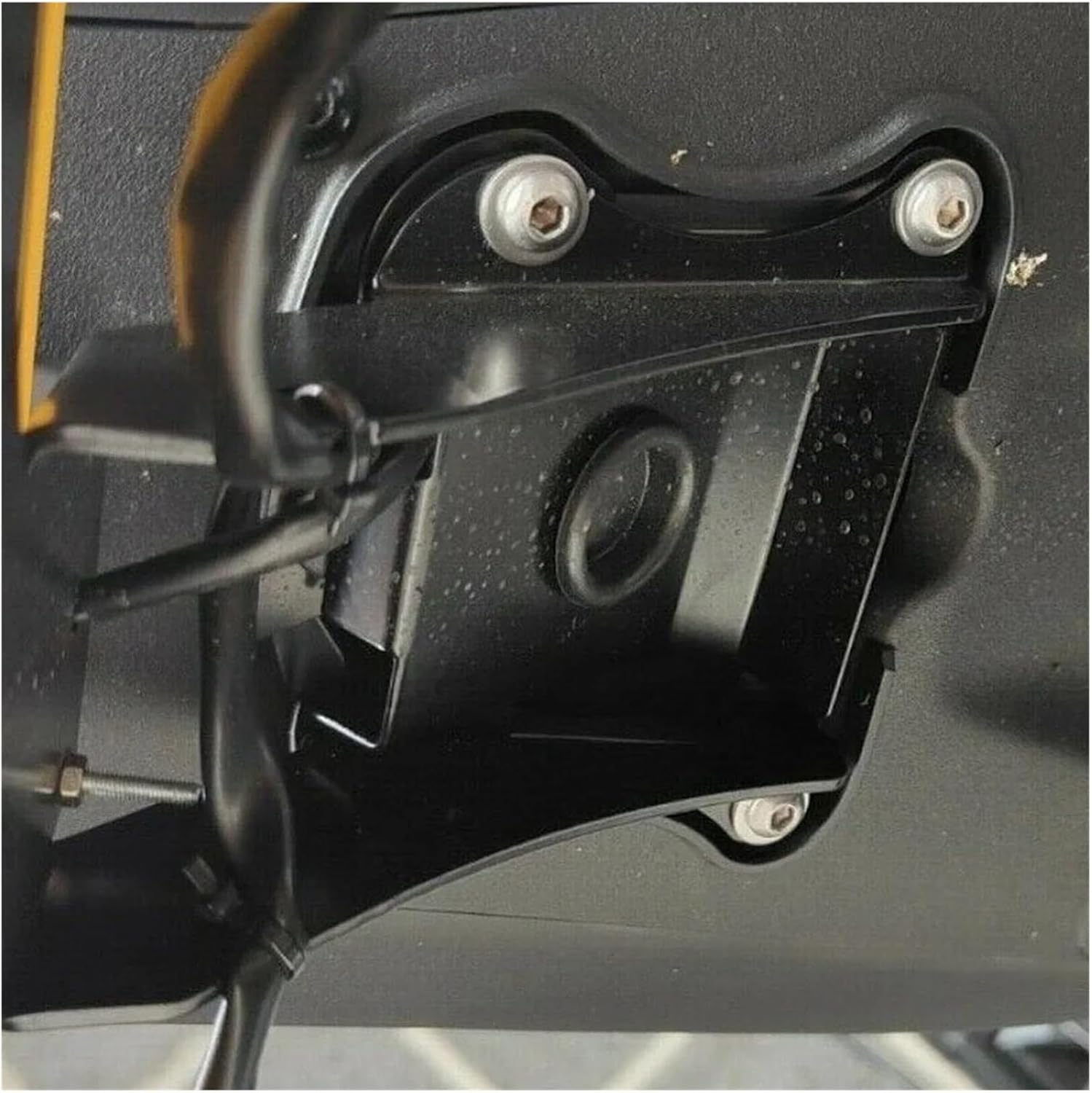 Compatible with Yamaha MT-09 MT09 MT 09 SP 2021 2022 Rear Fender Registration Bracket License Plate Holder Frame Tail Tidy with LED Light(No Mark)