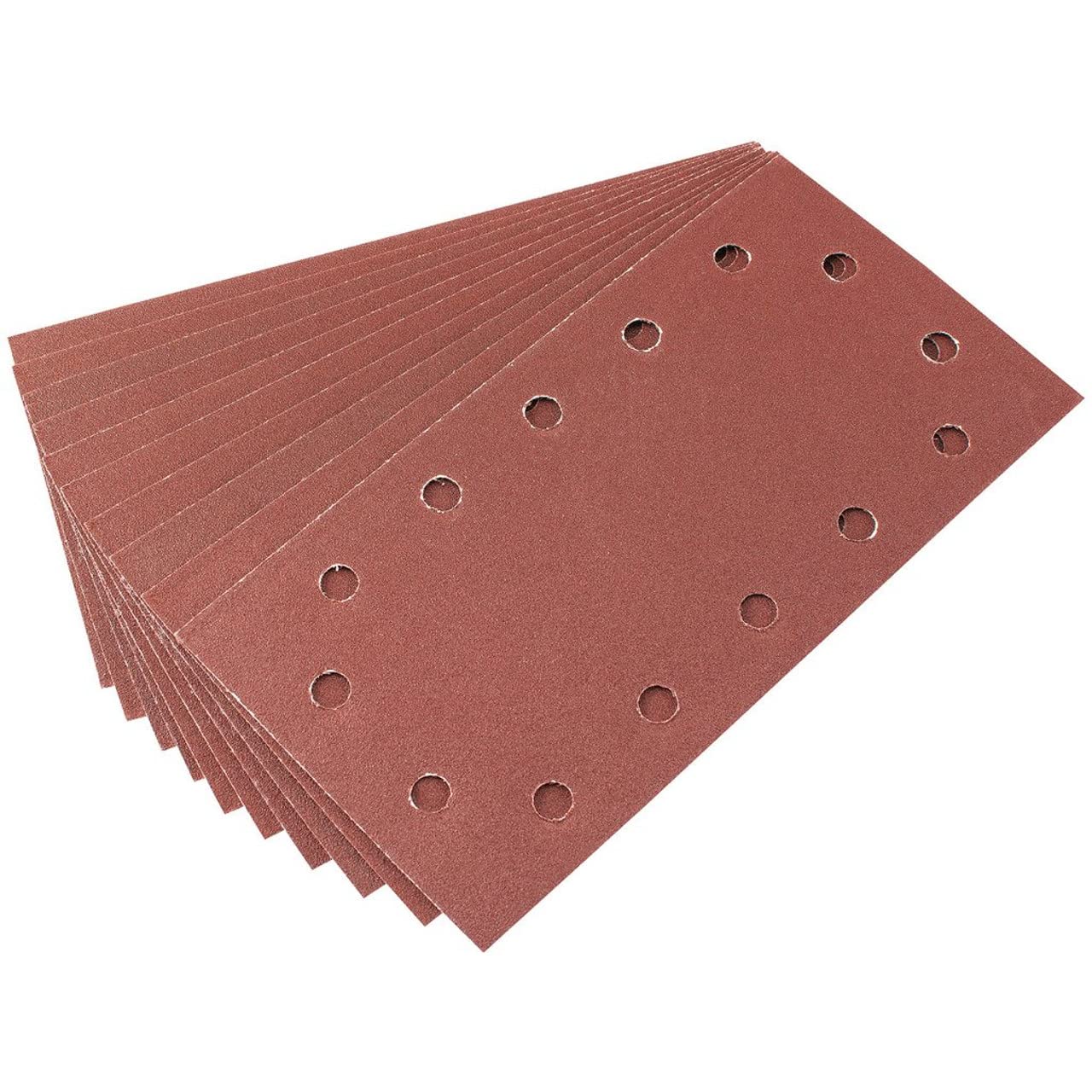 Draper 92323 Hook and Loop Aluminium Oxide Sanding Sheets 120G