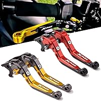 Vista 5 de Para Xmax X-MAX 125 250 300 400 motocicleta ajustable plegable extensible scooter freno embrague palancas freno mango (color : 14)