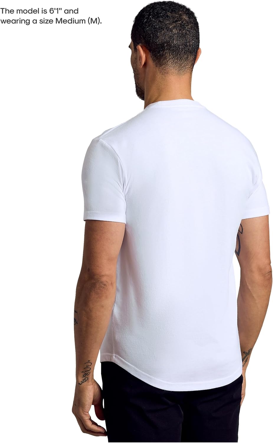 True Classic Mens T-Shirts – Curved Hem Tee Mens, Hipster Shirts for Men, Long Tail T Shirts for Man, Drop Cut Lounge/Sleep - Image 2